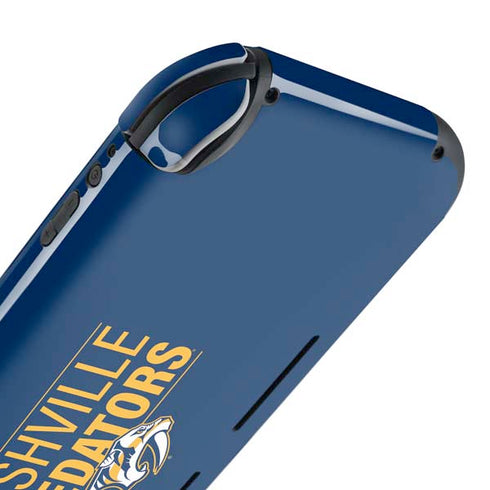 NHL Nashville Predators Lineup Nintendo Switch Lite Skin